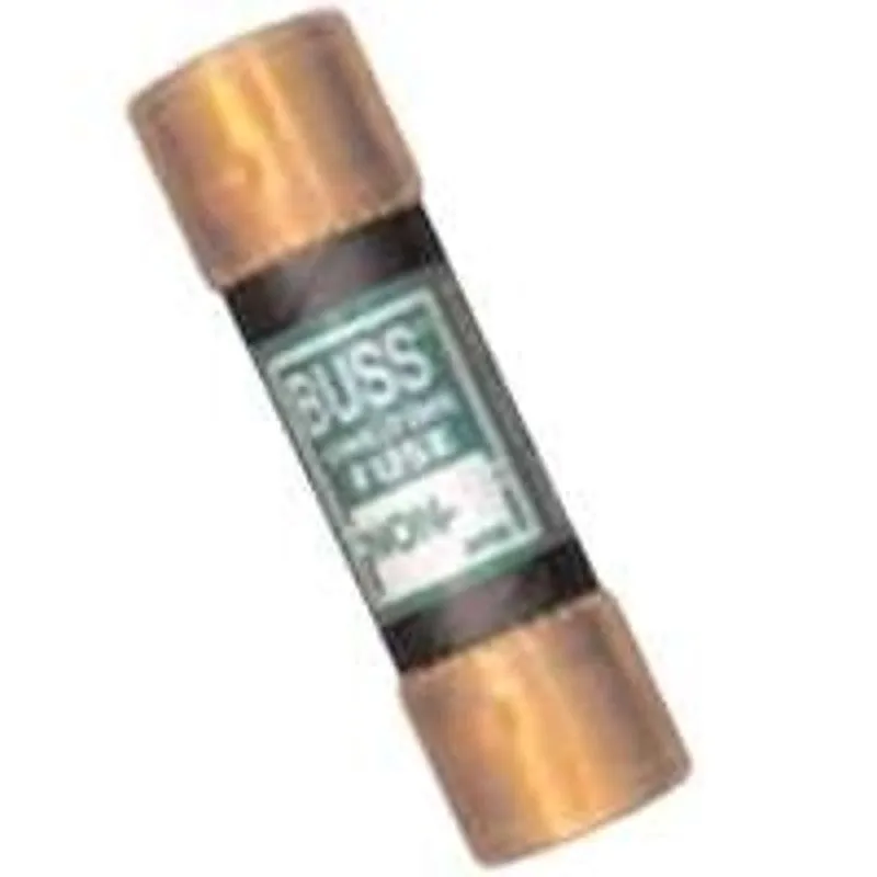 Bussmann NON-35 Fuse, 35 A, 250 VAC, 125 VDC, 50 kA Interrupt, Cartridge Fuse, Melamine Body (Pack of 10)