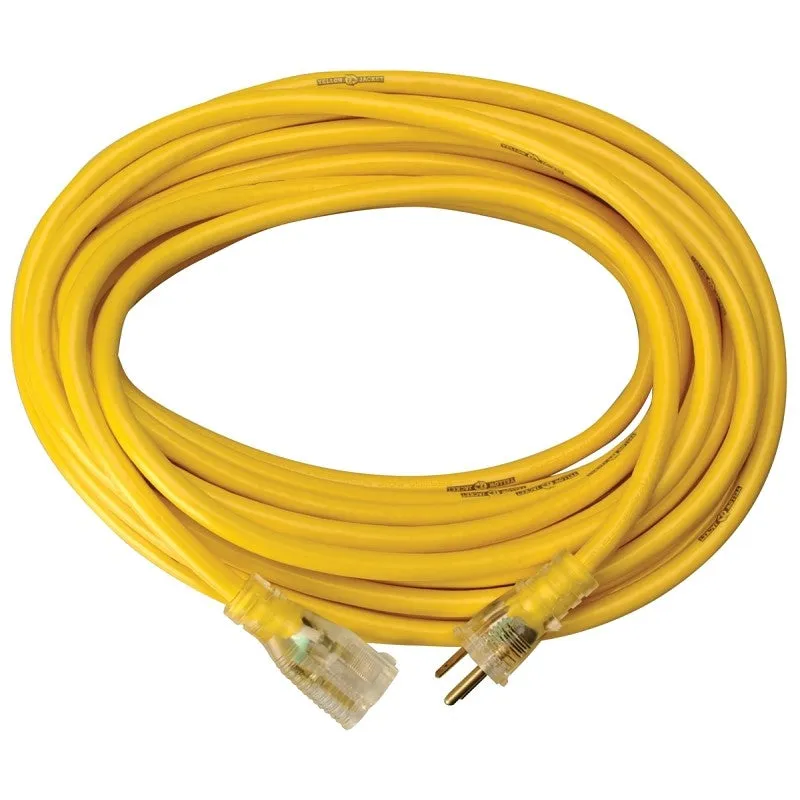 CCI 2805 Extension Cord, 10 AWG Cable, 50 ft L, 15 A, 125 V