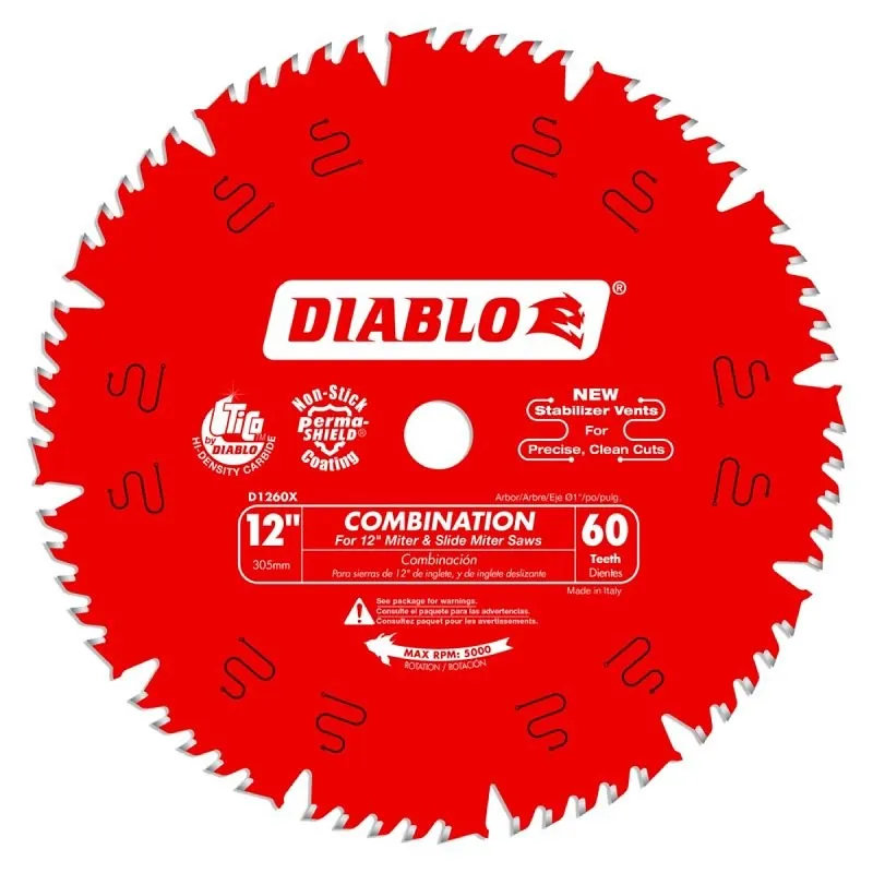 CIRC SAW BLADE 12 X 60T