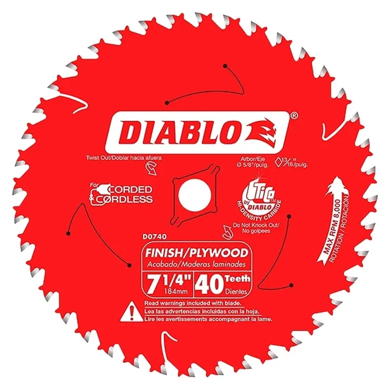 CIRC SAW BLADE 7-1/4 40T (Pack of 10)