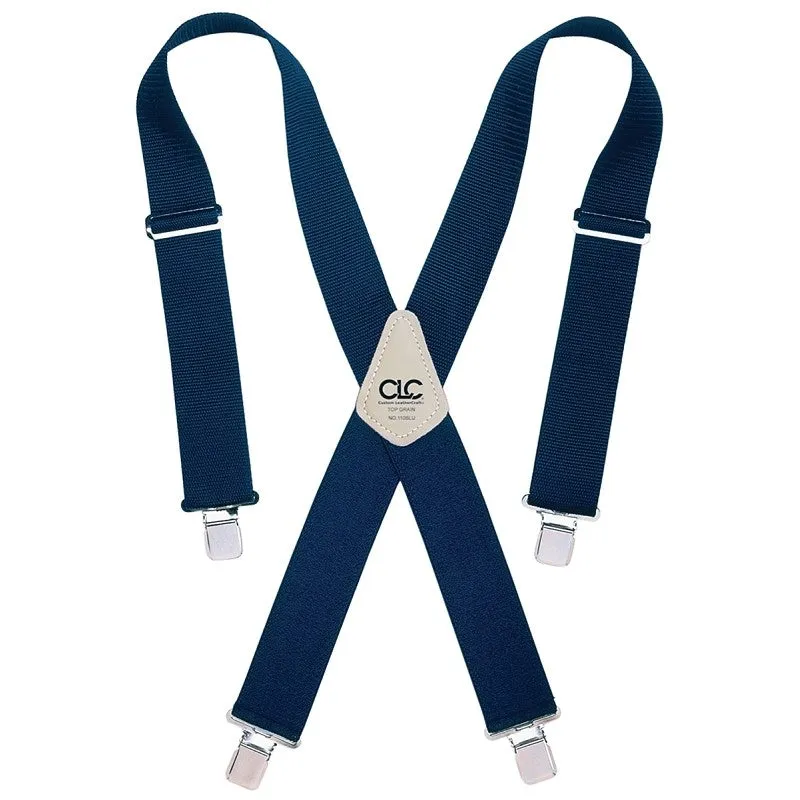 CLC Tool Works Series H110BU Work Suspender, Blue (Pack of 6)