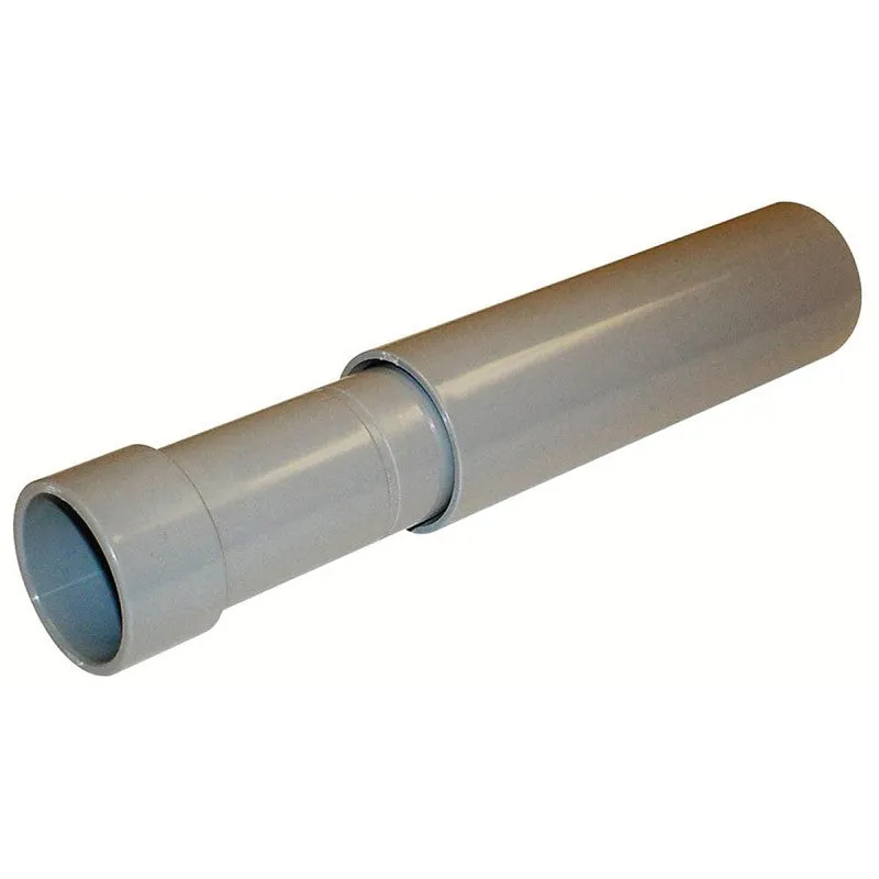 Carlon E945 E945L-CAR Expansion Coupling, 3 in Female Socket, 6 in L, PVC, Gray