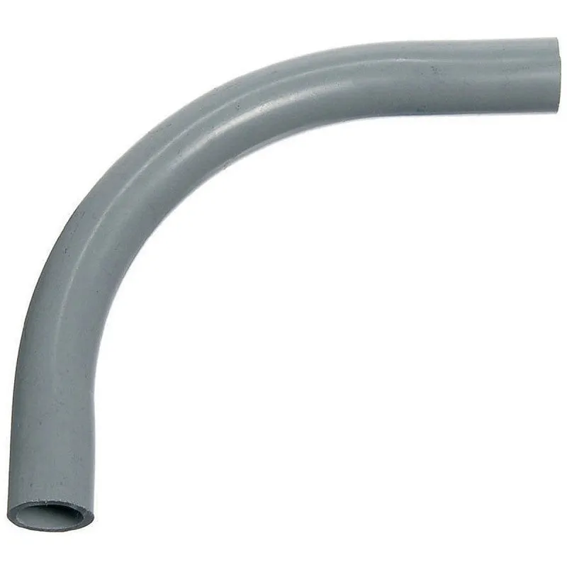 Carlon UB9AJ-CAR Elbow, 90 deg Angle, Gray, 2 in Plain End, PVC, 1/PK