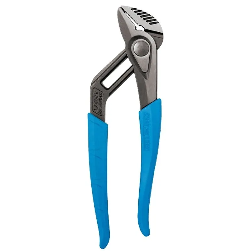Channellock SpeedGrip Series 430X Tongue and Groove Plier, 10 in OAL, 2 in Jaw, Non-Slip Adjustment, Blue Handle