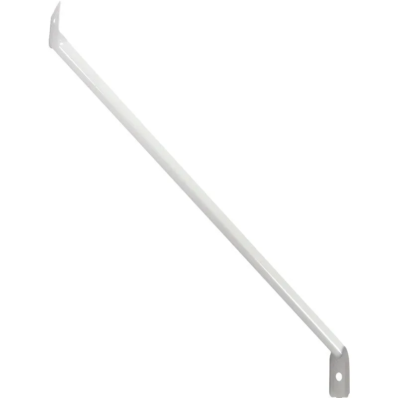 ClosetMaid 1103 Support Bracket, 12 in L, 2 in H, Steel, White (Pack of 100)