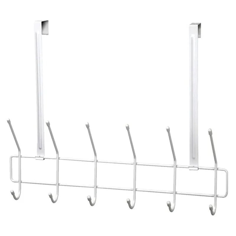ClosetMaid 122000 Utility Hook, 6-Hook, Steel, Epoxy-Coated (Pack of 6)