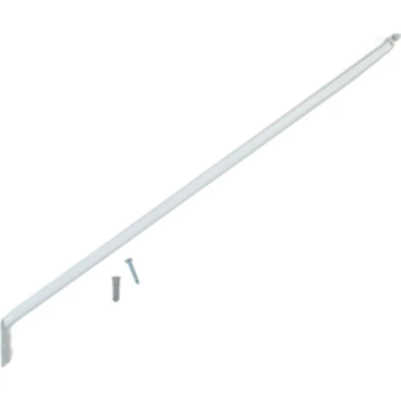 ClosetMaid 6606 Support Bracket, Steel, White, Includes: (2) Brackets, (2) Anchors, (2) #8 Pins