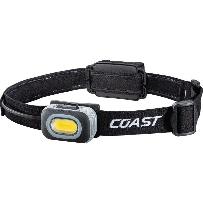 Coast RL10 30898 Rear Loaded Headlamp, AAA Battery, Alkaline Battery, LED Lamp, 560 Lumens High, 55 Lumens Low