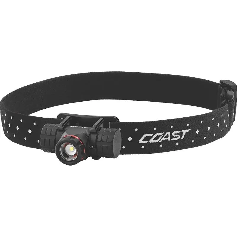 coast xph25r headlamp zx310 cr123 battery rechargeable zithion x battery led lamp bulls eye spot flo