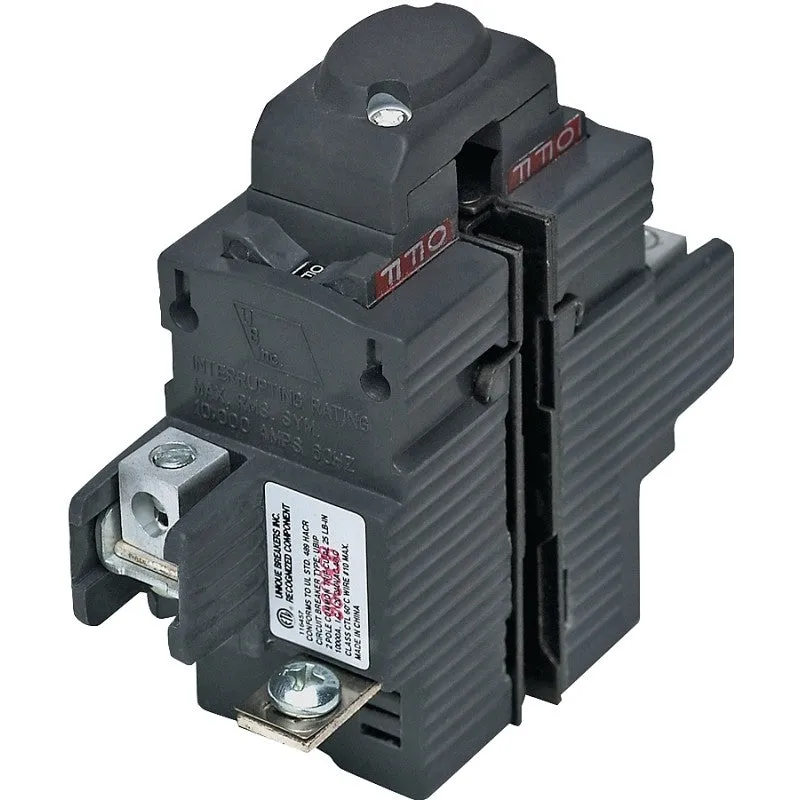 Connecticut Electric UBIP230 Circuit Breaker, Type UBIP, 30 A, 2-Pole, 120/240 V, Plug