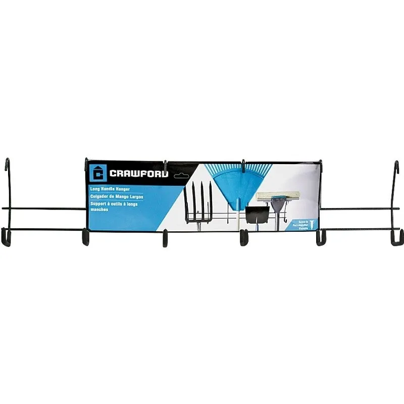 Crawford CMLH-6 Handle Hanger, Metal, Black