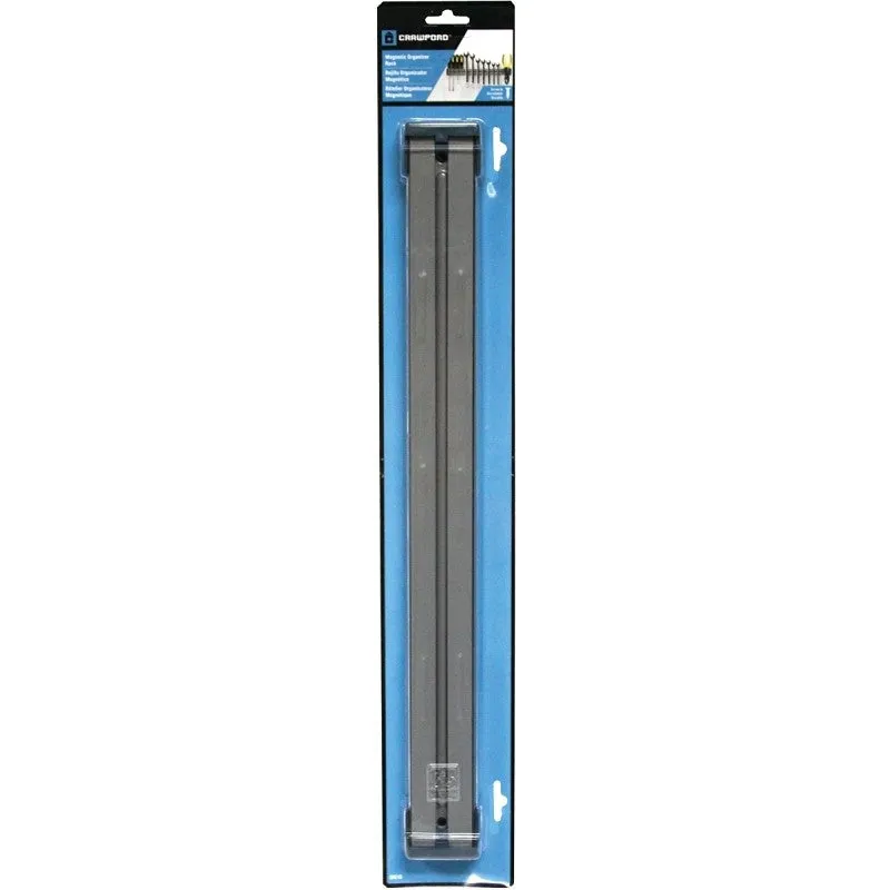Crawford MO18 Organizer Bar, Magnetic, Sure Grip, Steel