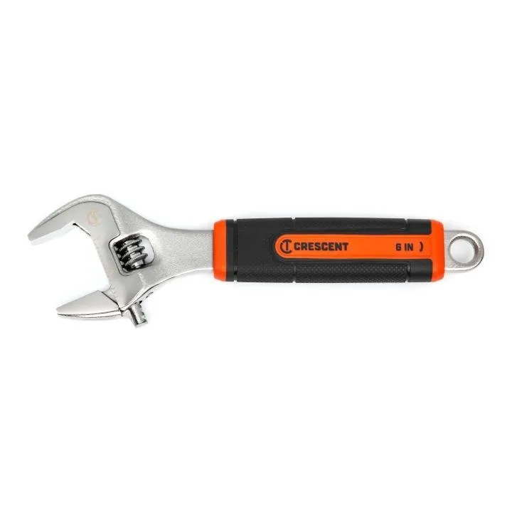 Crescent AC36CVS 6″ Adjustable Wrench with Quick-Fit-Jaw