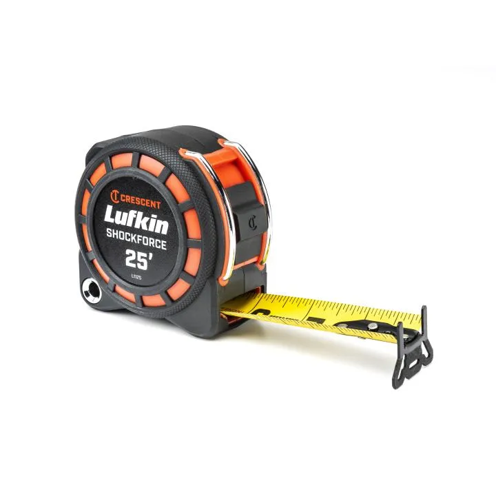 Crescent L1125-02 1-3/16″ x 25′ SHOCKFORCE™ G1 Dual Sided Tape Measure