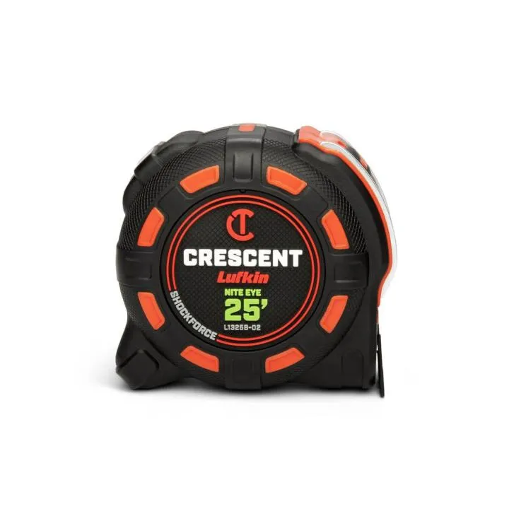 Crescent L1316B-02 1-1/4″ x 16′ SHOCKFORCE NITE EYE™ Tape Measure
