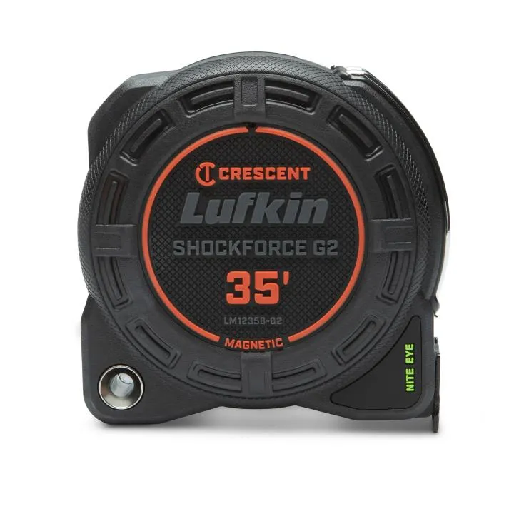 Crescent LM1235B-02 1-1/4″ x 35′ Shockforce Nite Eye™ G2 Magnetic Tape Measure