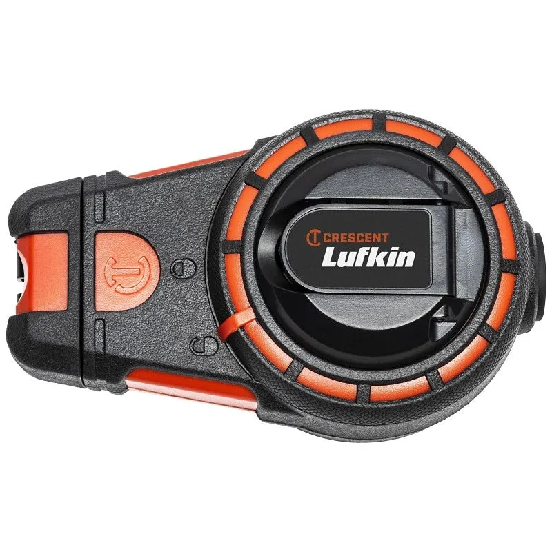 Crescent Lufkin CLO100 Contractor Chalk Reel, 100 ft L Line, Gear Rewind, 6:1 Gear Ratio