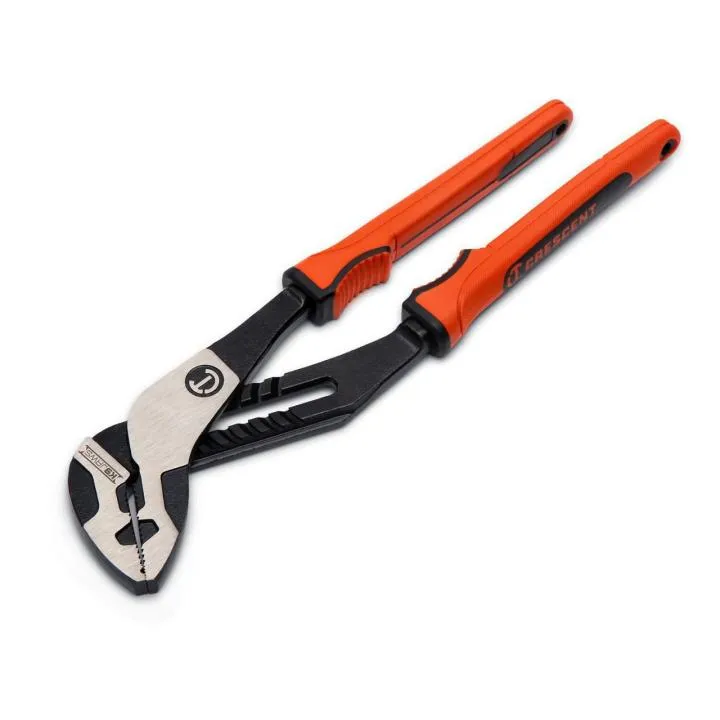 Crescent RTZ212CGR 12″ Z2 K9™ Straight Jaw Tongue and Groove Plier with Dual Material Rawhide Handle