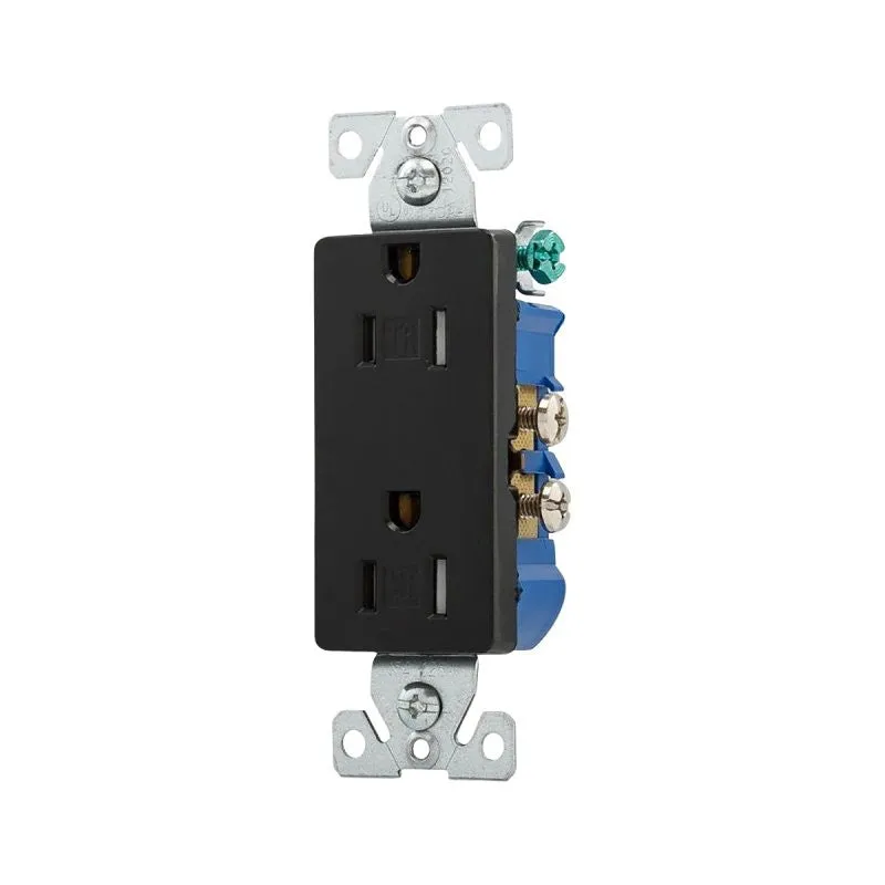 DECORATOR DUPLEX RECEPTACLE BL (Pack of 10)