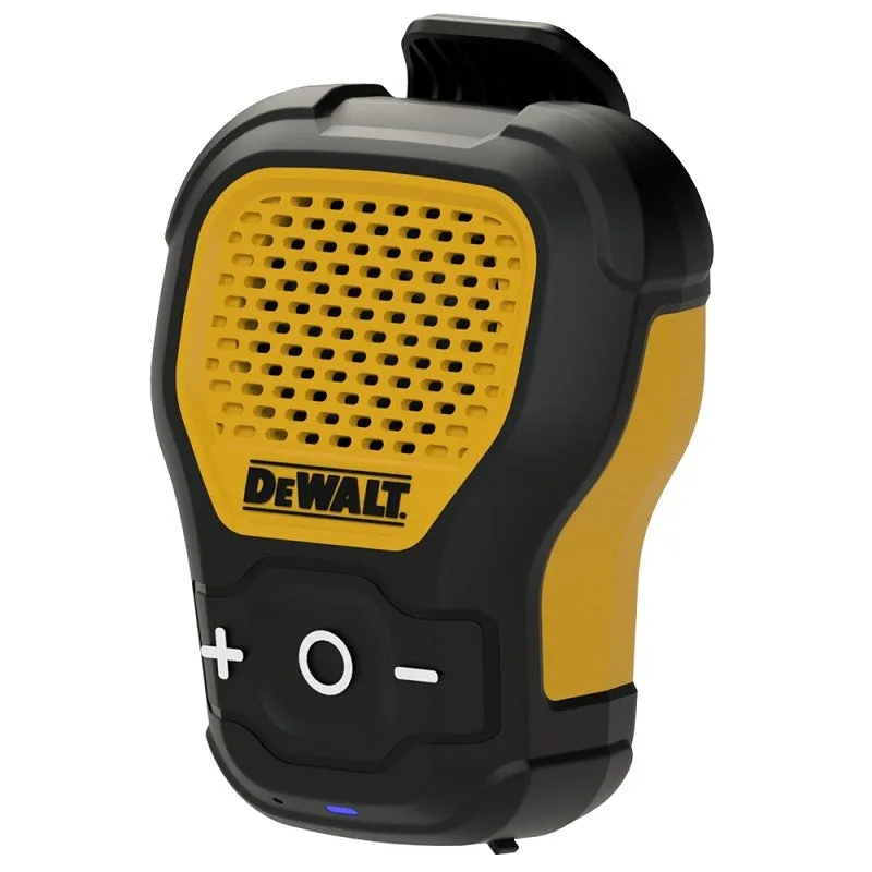 DEWALT 190 1158/48 DW2 Wireless Wearable Mini Speaker, Tool Only, Bluetooth, 10 hr Battery Life (Pack of 2)