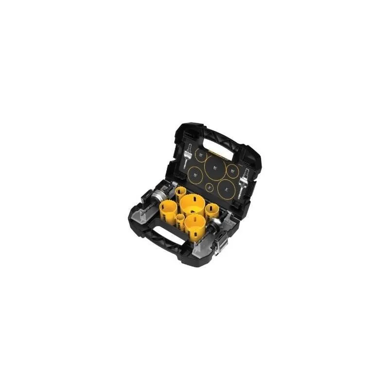 DEWALT D180002 9 Pc. Electrician’s Hole Saw Kit