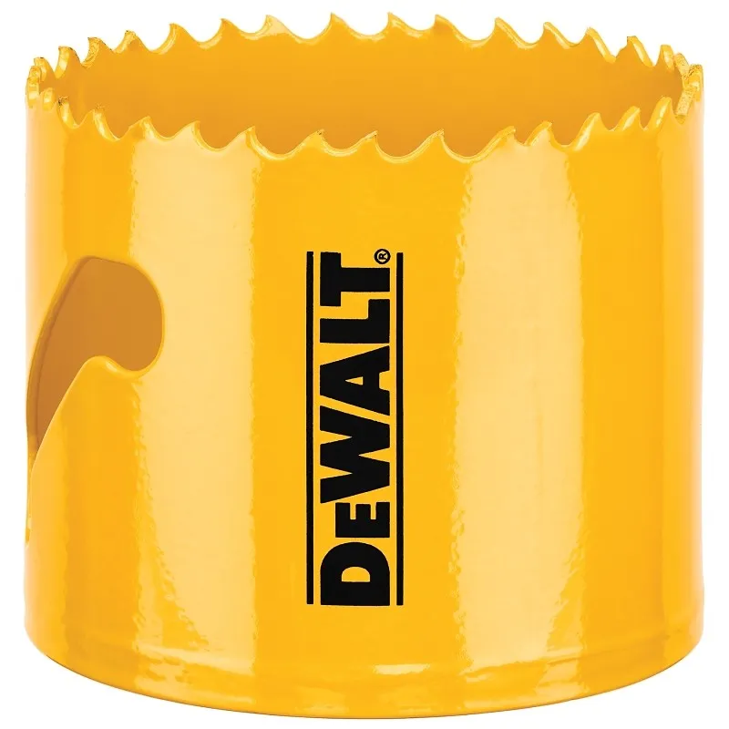 DEWALT DAH180040 Hole Saw, 2-1/2 in Dia, 1-3/4 in D Cutting, 5/8-18 Arbor, 4/5 TPI, HSS Cutting Edge