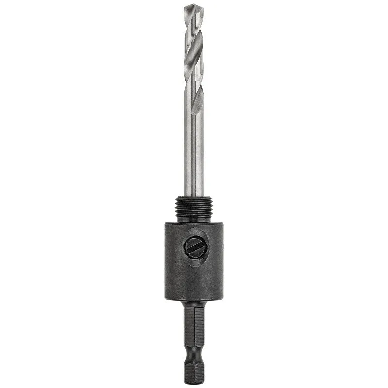 DEWALT DAH9141PBM Hole Saw Arbor, 1/2-20 Thread, 1/4 in Shank, Hex Shank