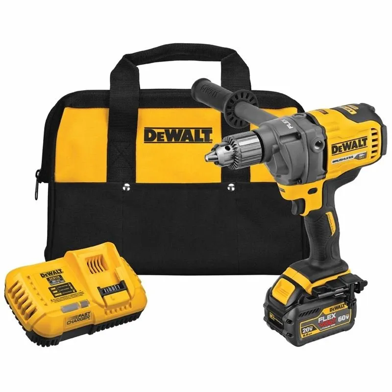 DEWALT DCD130T1 60V MAX* Mixer/Drill with E-Clutch System
