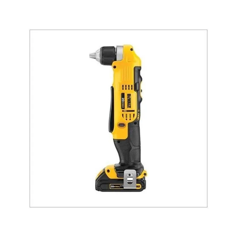 DEWALT | DCD740C1 20V MAX* Lithium-Ion 3/8″ Right Angle Drill Driver Kit (1.5 Ah)
