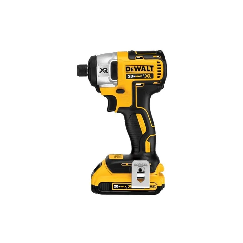 DEWALT | DCF886D2 20V MAX* XR Lithium-Ion Brushless 1/4″ Impact Driver Kit