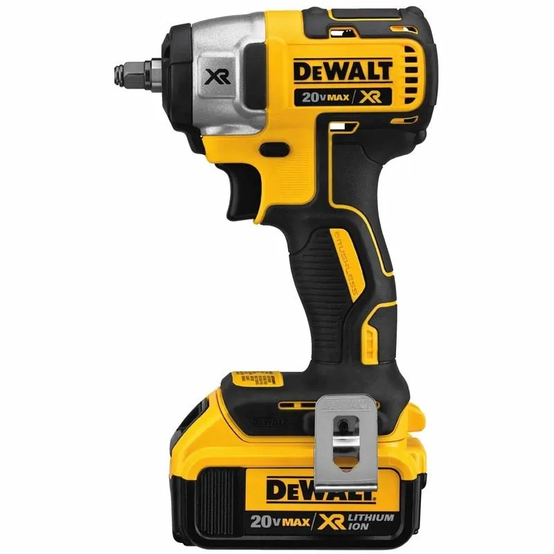 DEWALT DCF890M2 20V MAX* XR 3/8″ Compact Impact Wrench Kit (4.0 Ah)