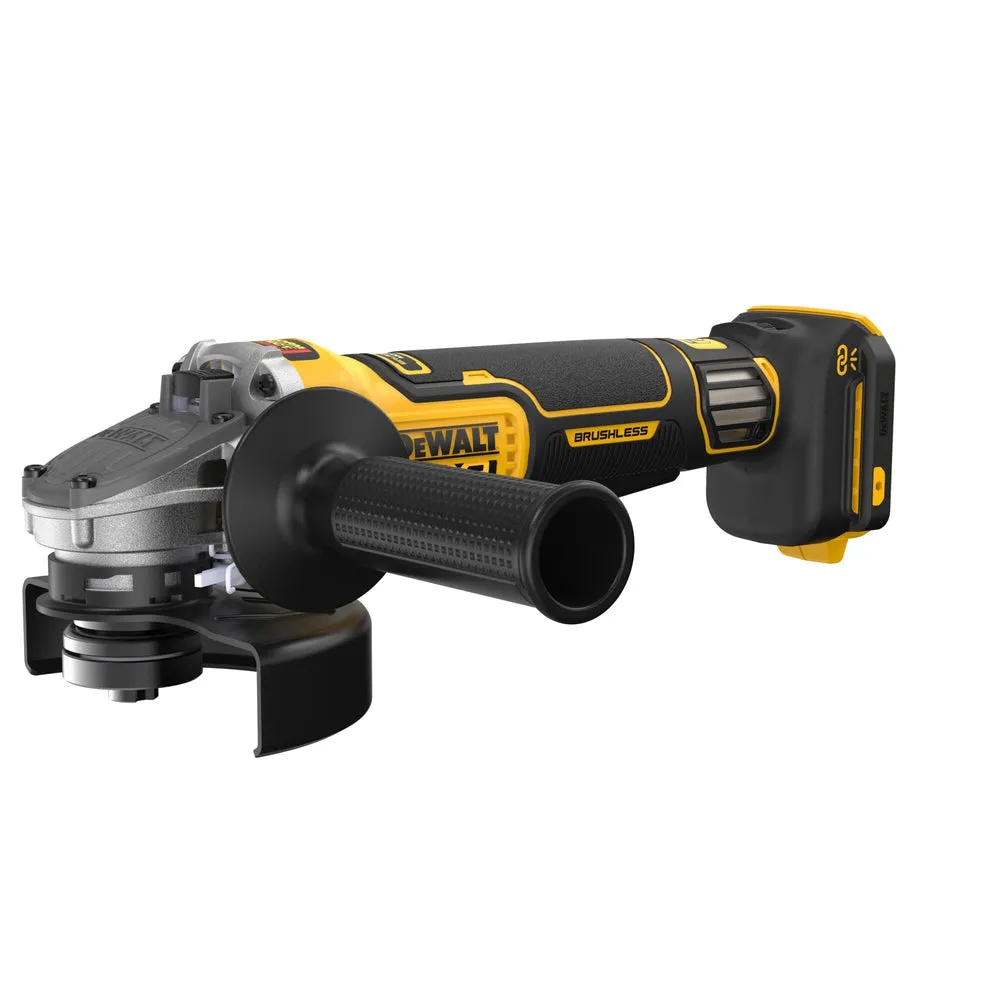 DEWALT DCG410VSB 20V MAX* XR® Brushless Cordless 4-1/2 in. – 5 in. Variable Speed Paddle Switch Grinder (Tool Only)