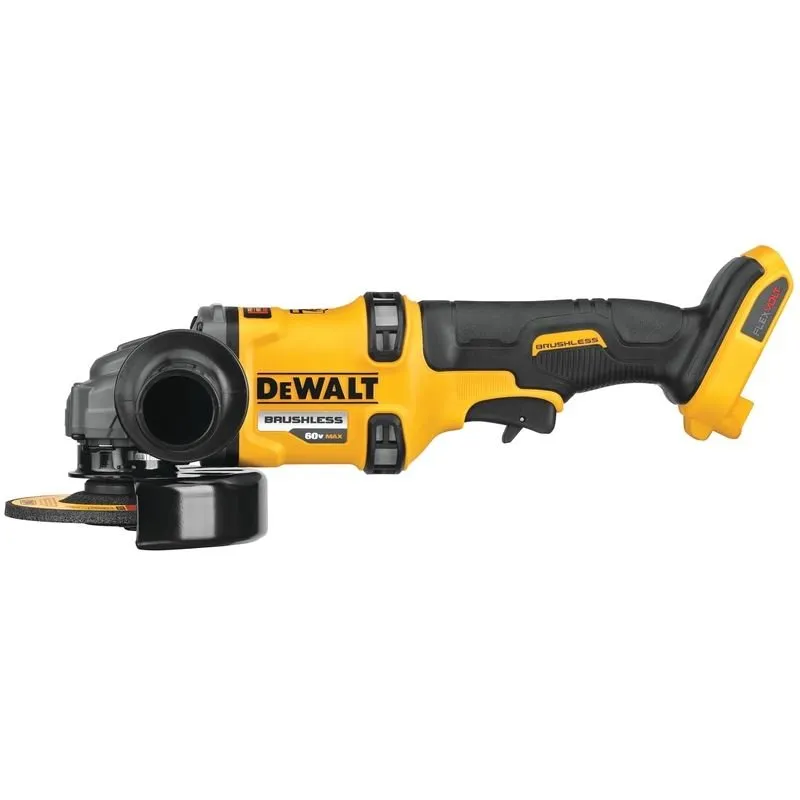 DEWALT DCG418B FLEXVOLT 60V MAX* Brushless 4-1/2 in. – 6 in. Cordless Grinder with Kickback Brake (Tool Only)