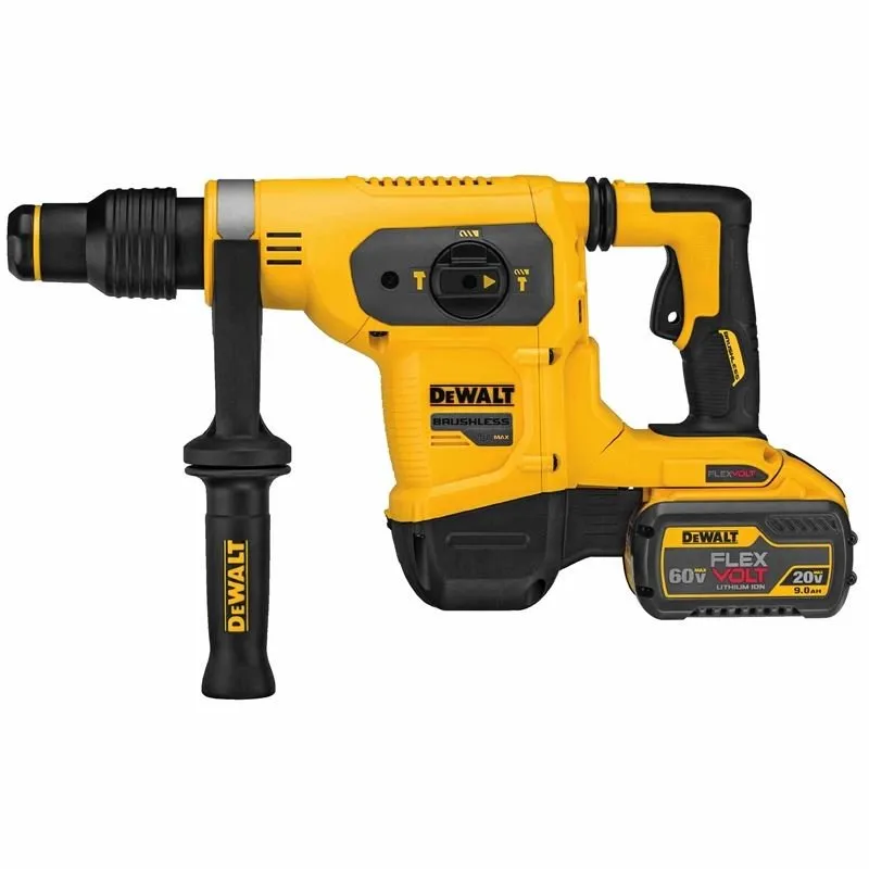 DEWALT DCH481X2 1-9/16″ (40 mm) SDS MAX 60VCOMBINATION HAMMER KIT
