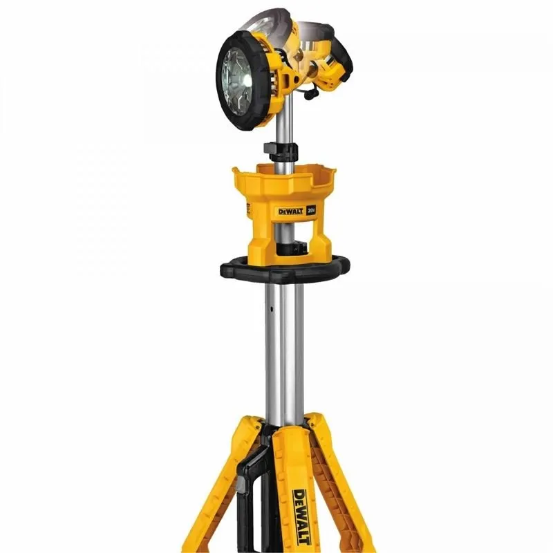 dewalt dcl079b 20v max cordless tripod light light only