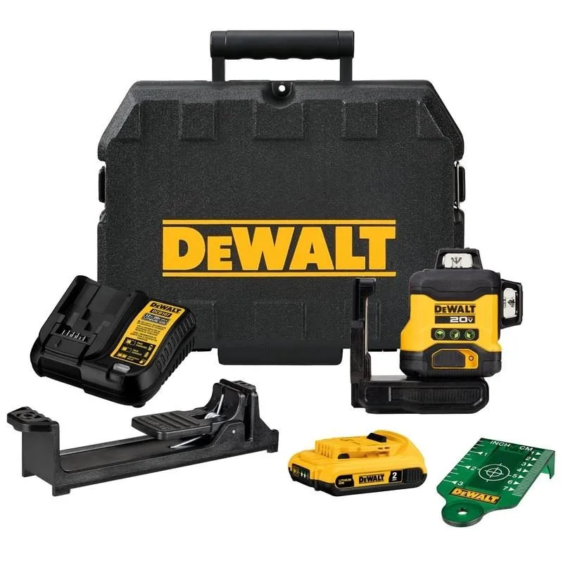 DEWALT DCLE34031D1 20V 3×360 Line Laser Kit
