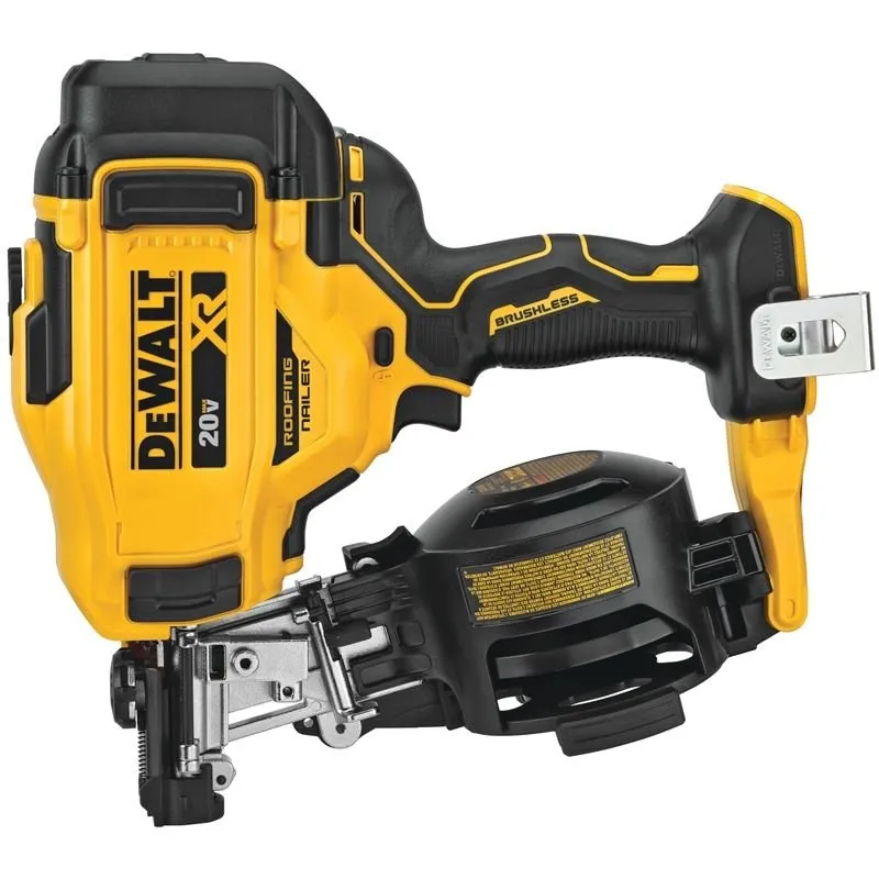 DEWALT DCN45RNB 20V MAX 15deg Cordless Coil Roofing Nailer