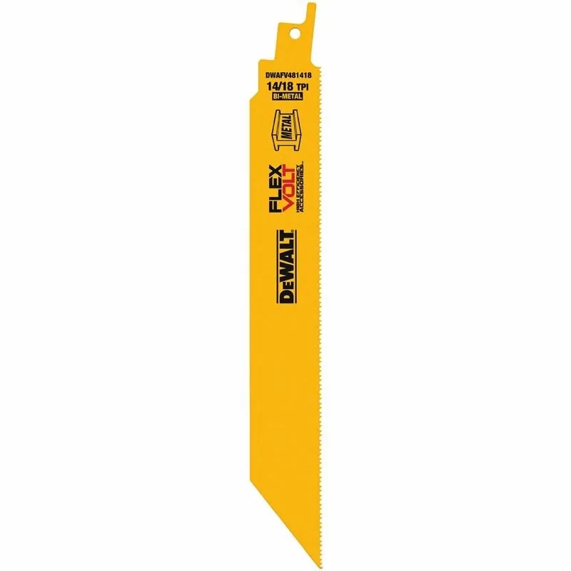 DEWALT DEWALT 8″ 14/18TPI Metal Recip Blade 5PK