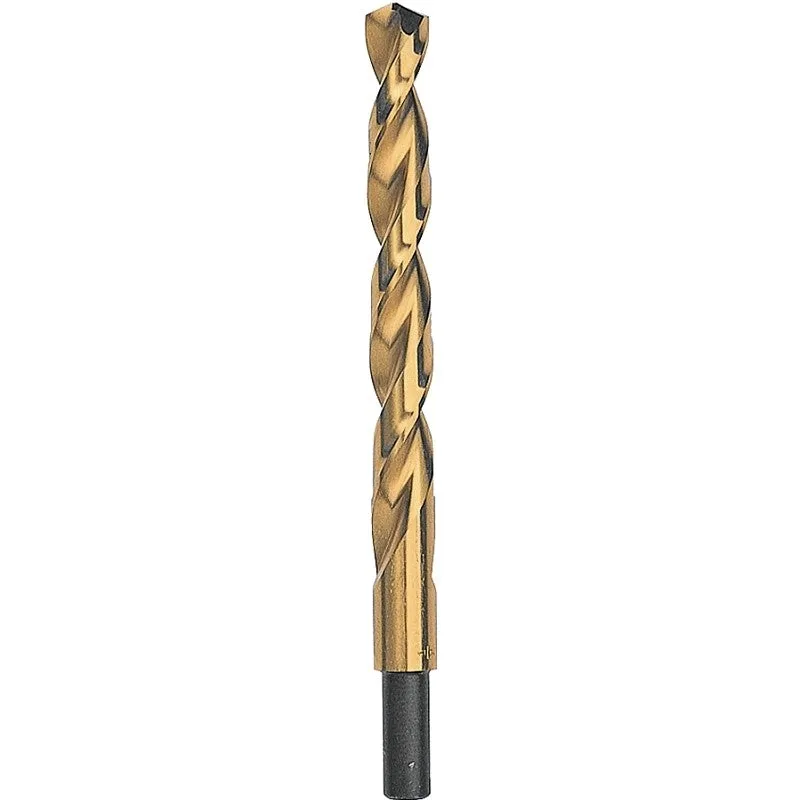DEWALT DW1324 Jobber Drill Bit, 3/8 in Dia, 5 in OAL, Parabolic Flute, 3/8 in Dia Shank, Straight Shank