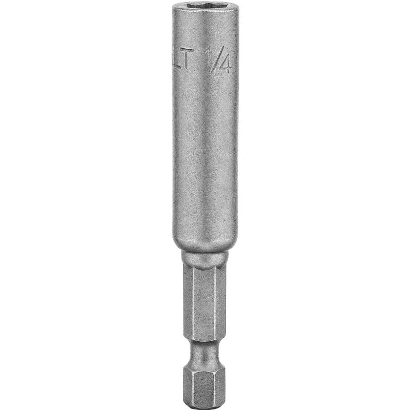 DEWALT DW2221B Nut Driver, 1/4 in Drive, Magnetic Drive, 2-9/16 in L, Steel (Pack of 50)