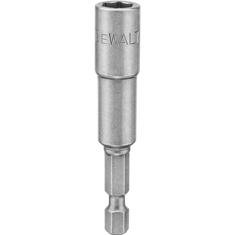 DEWALT DW2222B Nut Driver, 5/16 in Drive, Magnetic Drive, 2-9/16 in L, Steel (Pack of 50)