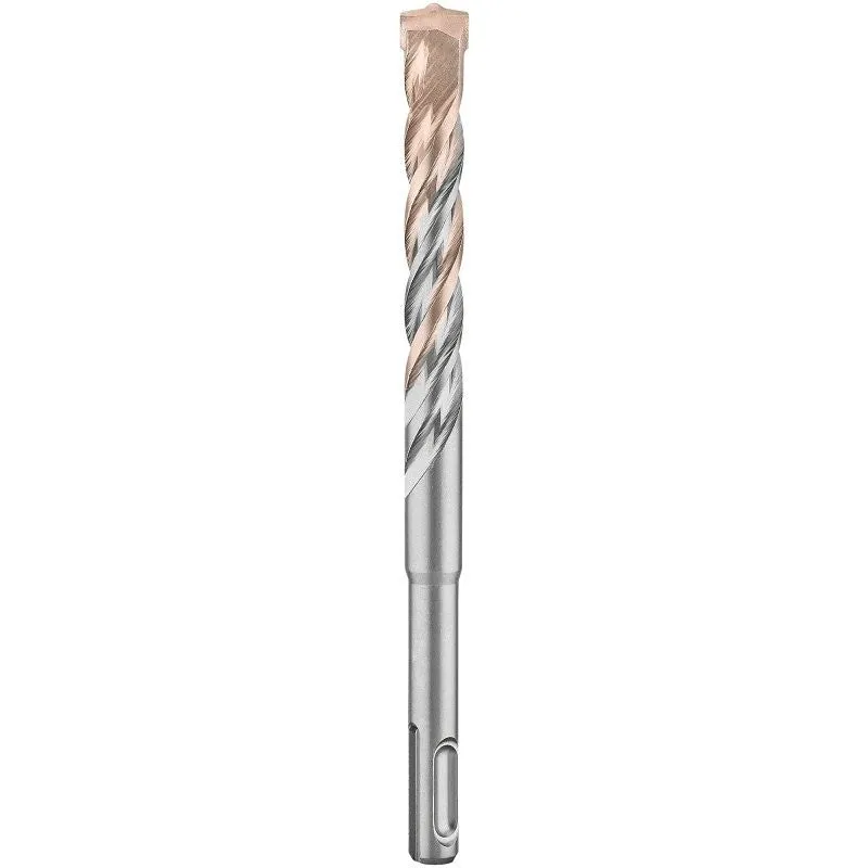 DEWALT DW5437B25 Drill Bit, 1/2 in Dia, 6 in OAL, Helix Flute, 2-Flute, SDS Plus Shank (Pack of 25)