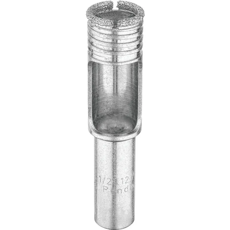 DEWALT DW5578 Drill Bit, 1/2 in Dia, 2-1/4 in OAL, Spiral Flute, 3/8 in Dia Shank, Round Shank