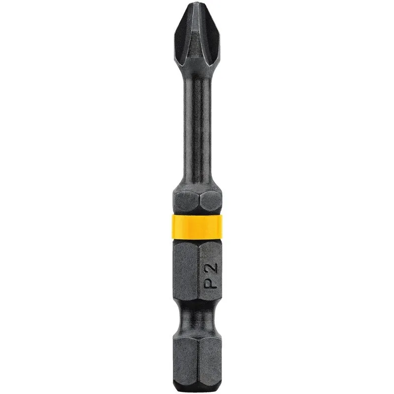 DEWALT DWA2PH2IRB Screwdriver Bit, Phillips Drive, 1/4 in Shank, Hex Shank, 2 in L, Steel (Pack of 50)