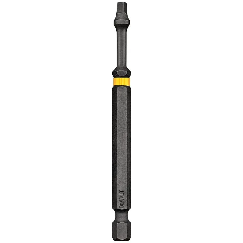 DEWALT DWA3SQ2IRB Screwdriver Bit, #2 Drive, Square Drive, 1/4 in Shank, 3-1/2 in L, Steel (Pack of 50)