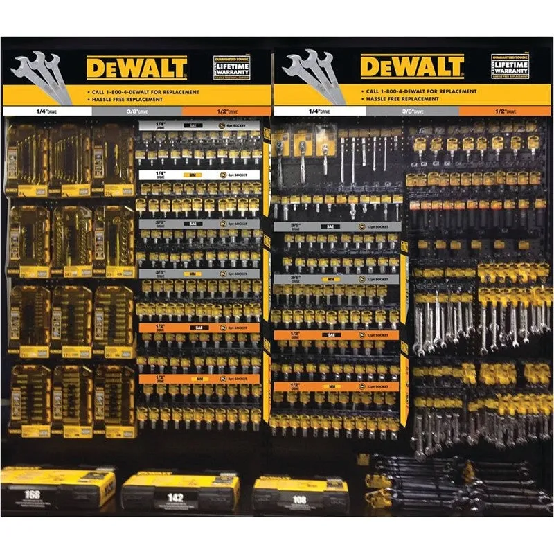 DEWALT DWMT74212 Series Socket Set, Specifications: 3/8 in Drive Size, Includes: (2) 8 mm Hex Bit