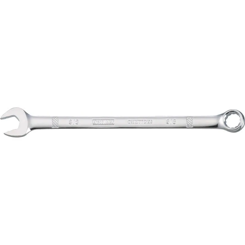 DEWALT DWMT75193OSP Combination Wrench, Metric, 21 mm Head, 10-21/32 in L, 12-Point, Chrome, Comfort-Grip Handle
