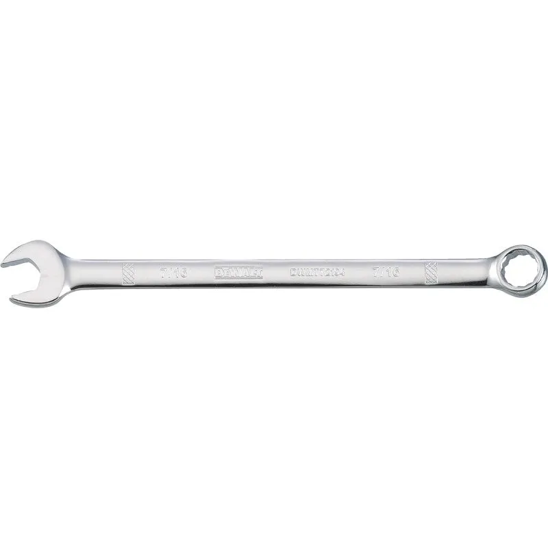 DEWALT DWMT75194OSP Combination Wrench, Metric, 22 mm Head, 11-5/8 in L, 12-Point, Chrome, Comfort-Grip Handle