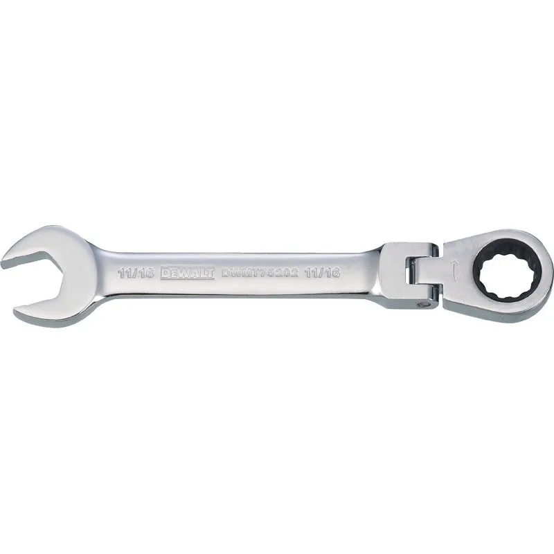 DEWALT DWMT75202OSP Combination Wrench, SAE, 11/16 in Head, 7-15/32 in L