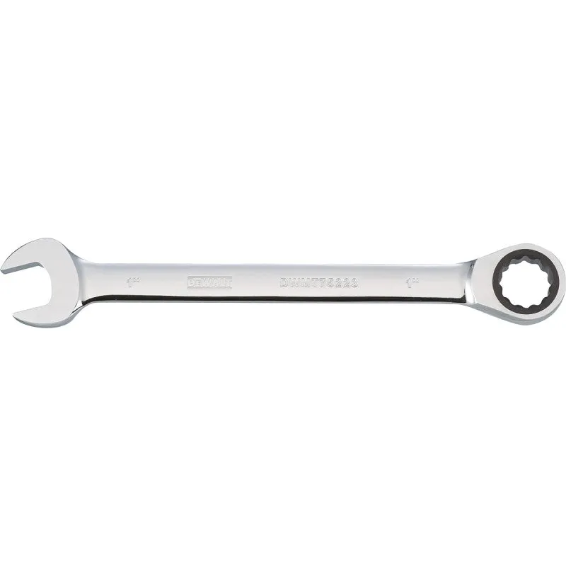 DEWALT DWMT75223OSP Combination Wrench, SAE, 1 in Head, 12-13/16 in L, Chrome